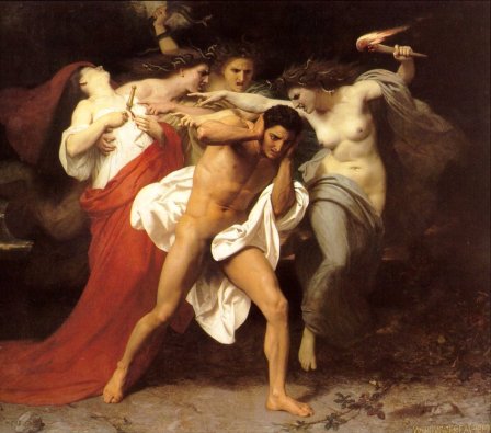 The Furies and Orestes