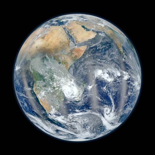 Eastern Hemisphere from Space Nasa High Resolution