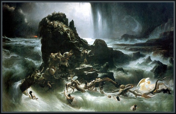 The Deluge by Francis Danby. 1837-1839