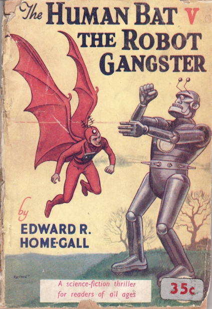 Human bat vs robot gangster